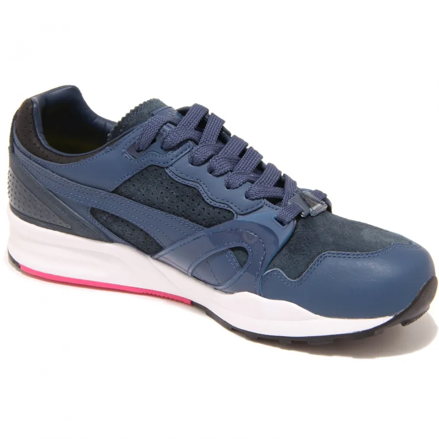 4987I sneakers uomo blu PUMA scarpe shoes men