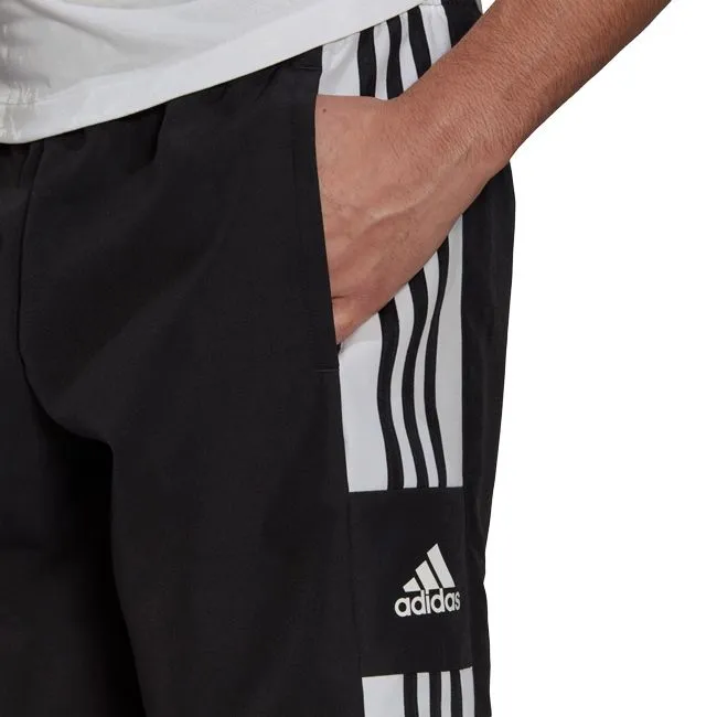 Adidas Pantaloncino Squad 21 Downtime Uomo Nero Bianco