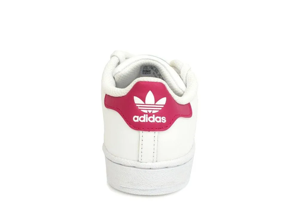 ADIDAS Superstar C White Bopink  BA8382