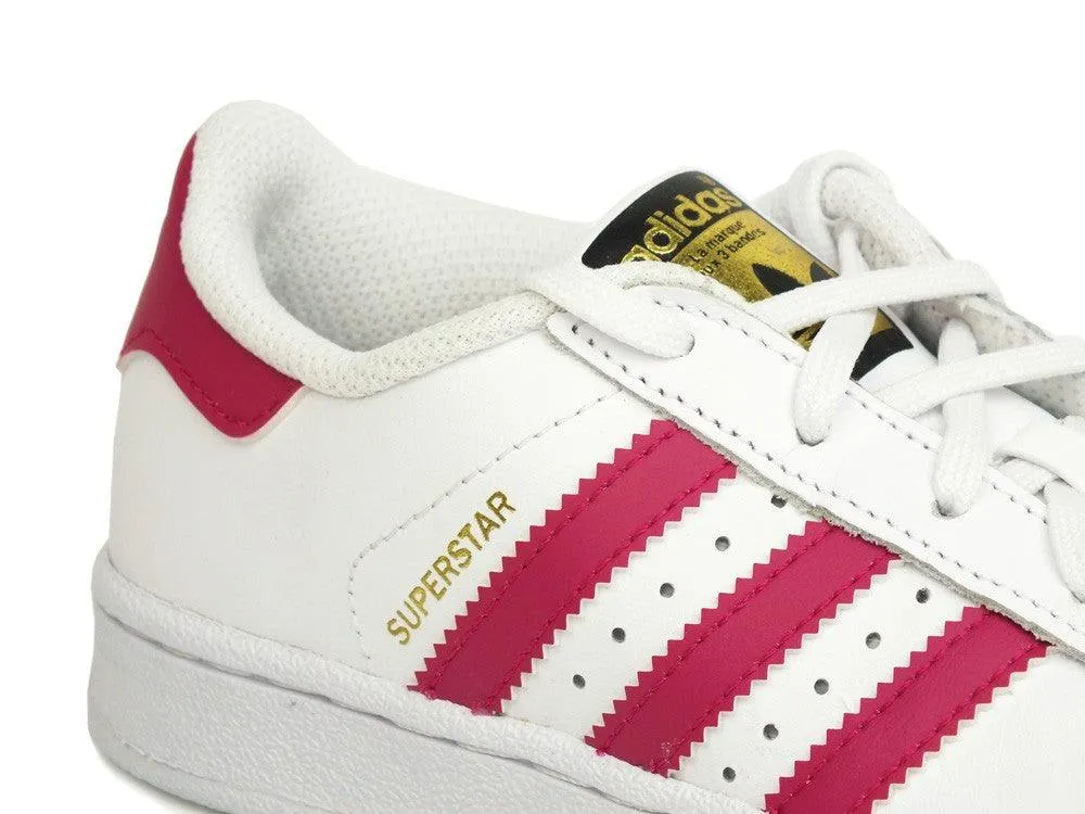 ADIDAS Superstar C White Bopink  BA8382