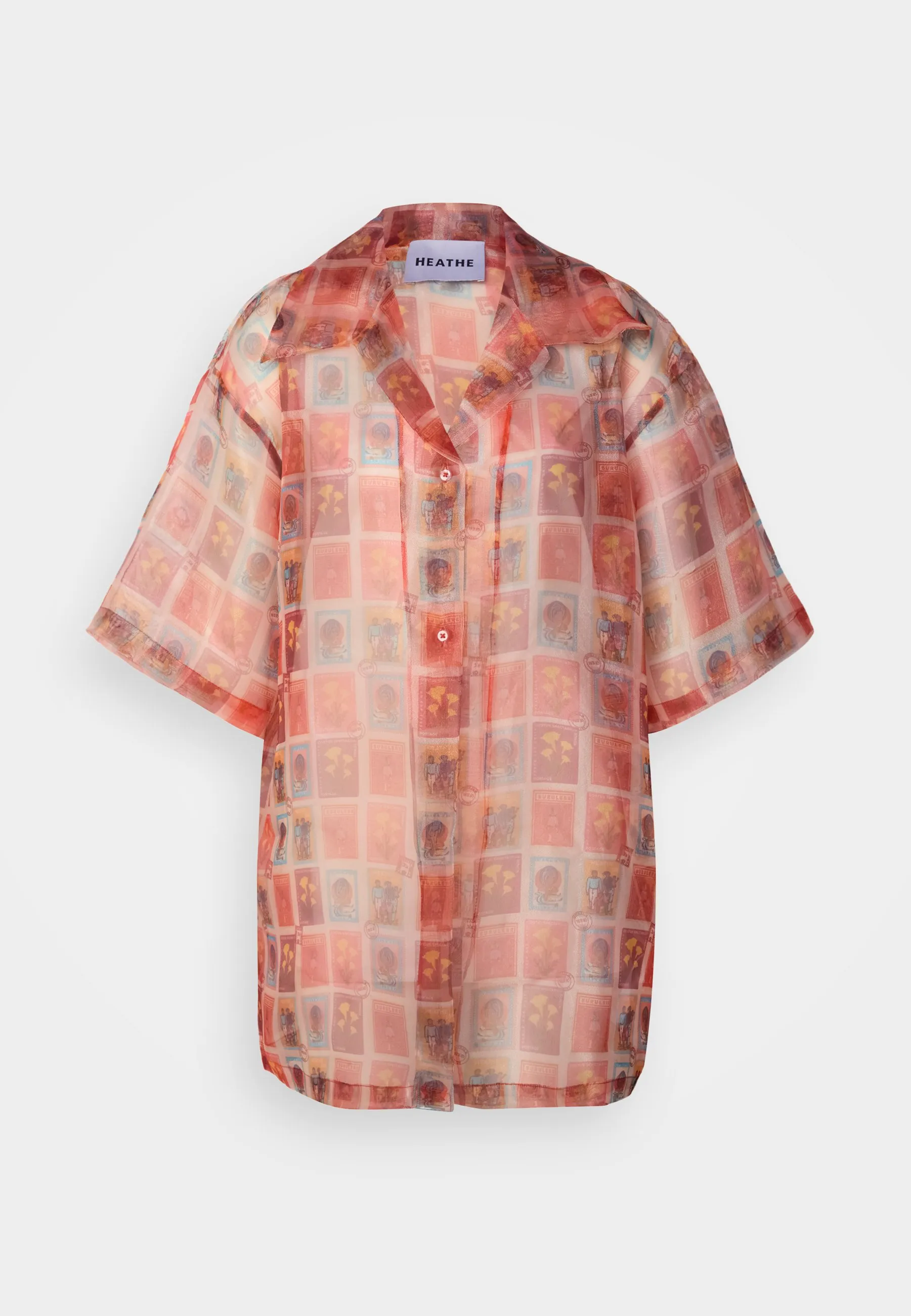 ALLEN POST CARD PRINT SHIRT - Camicia