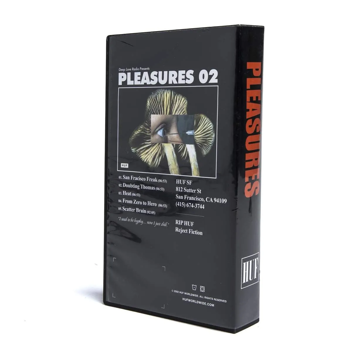 Calza Media Uomo Spore Sock X Pleasures Black