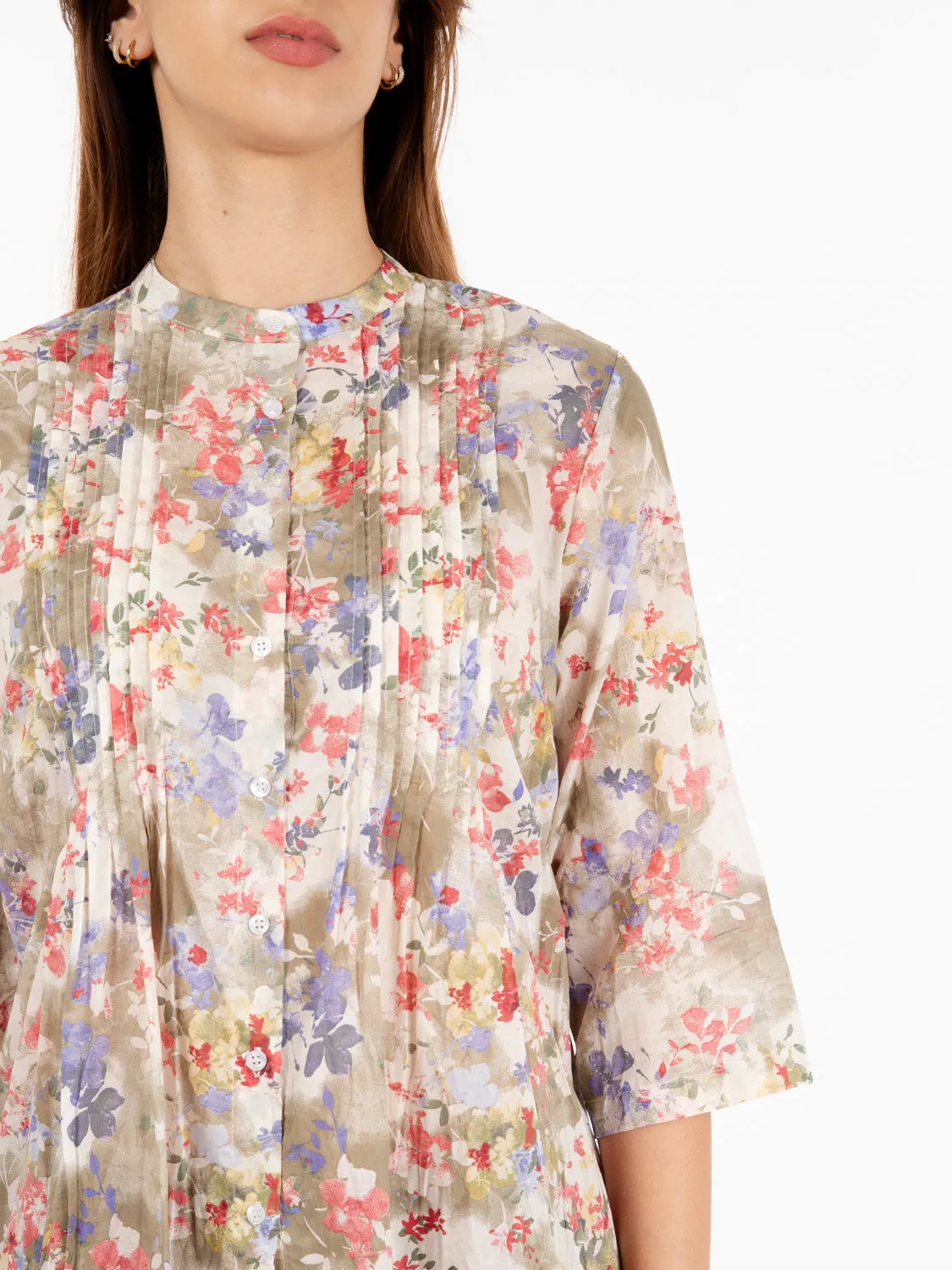 Camicia Froisse fantasia fiori