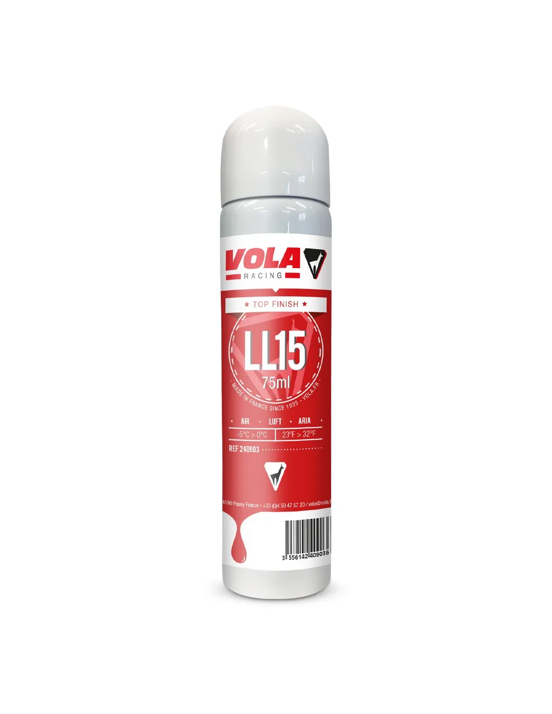 Cera Vola Racing Spray Ll15 Acceleratore 75 Ml Rossa