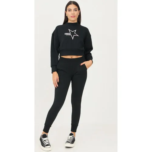 Converse women's sports trousers Rib All Star Regular 10023332-A01 black