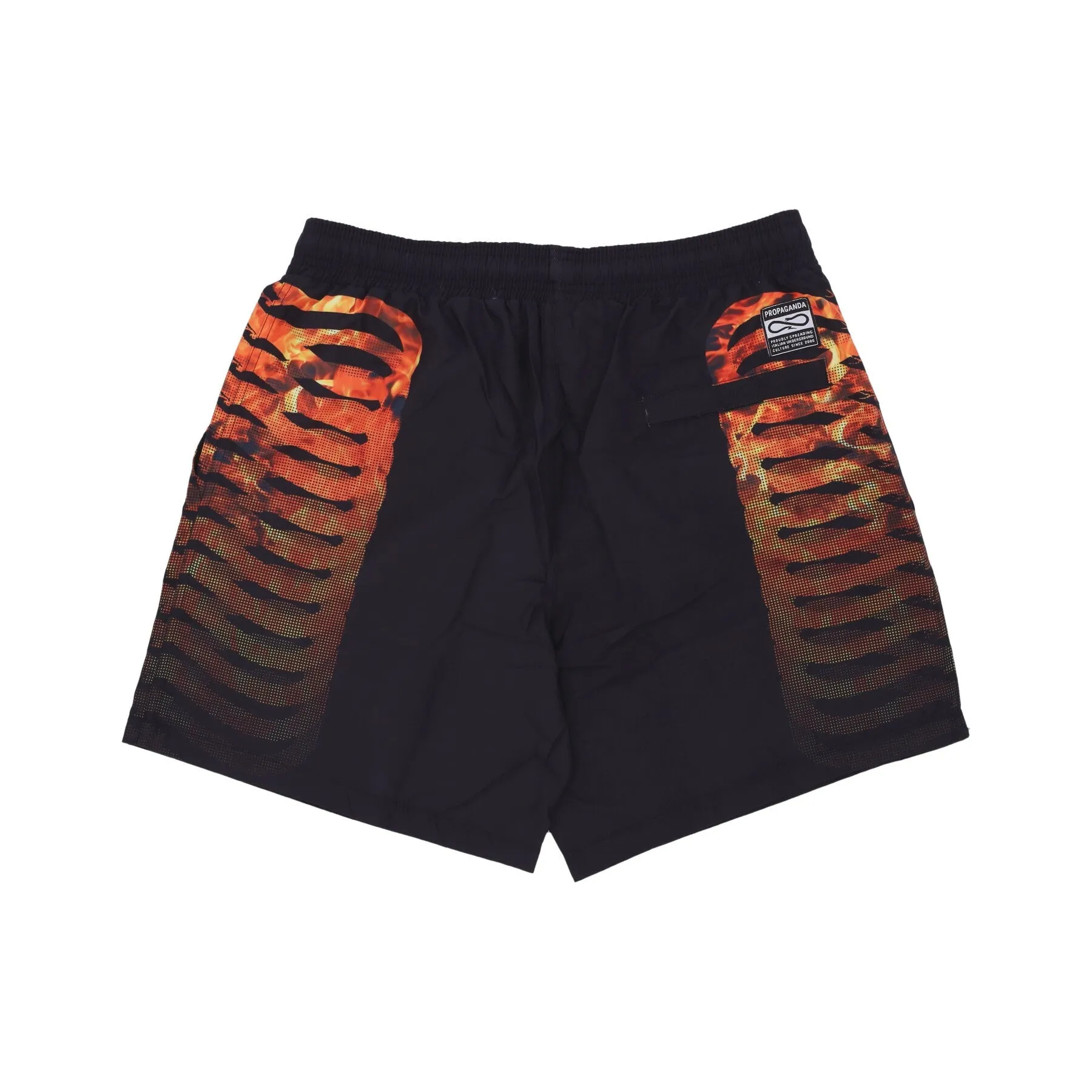 Costume Pantaloncino Uomo Ribs Swimtrunk Black/hell