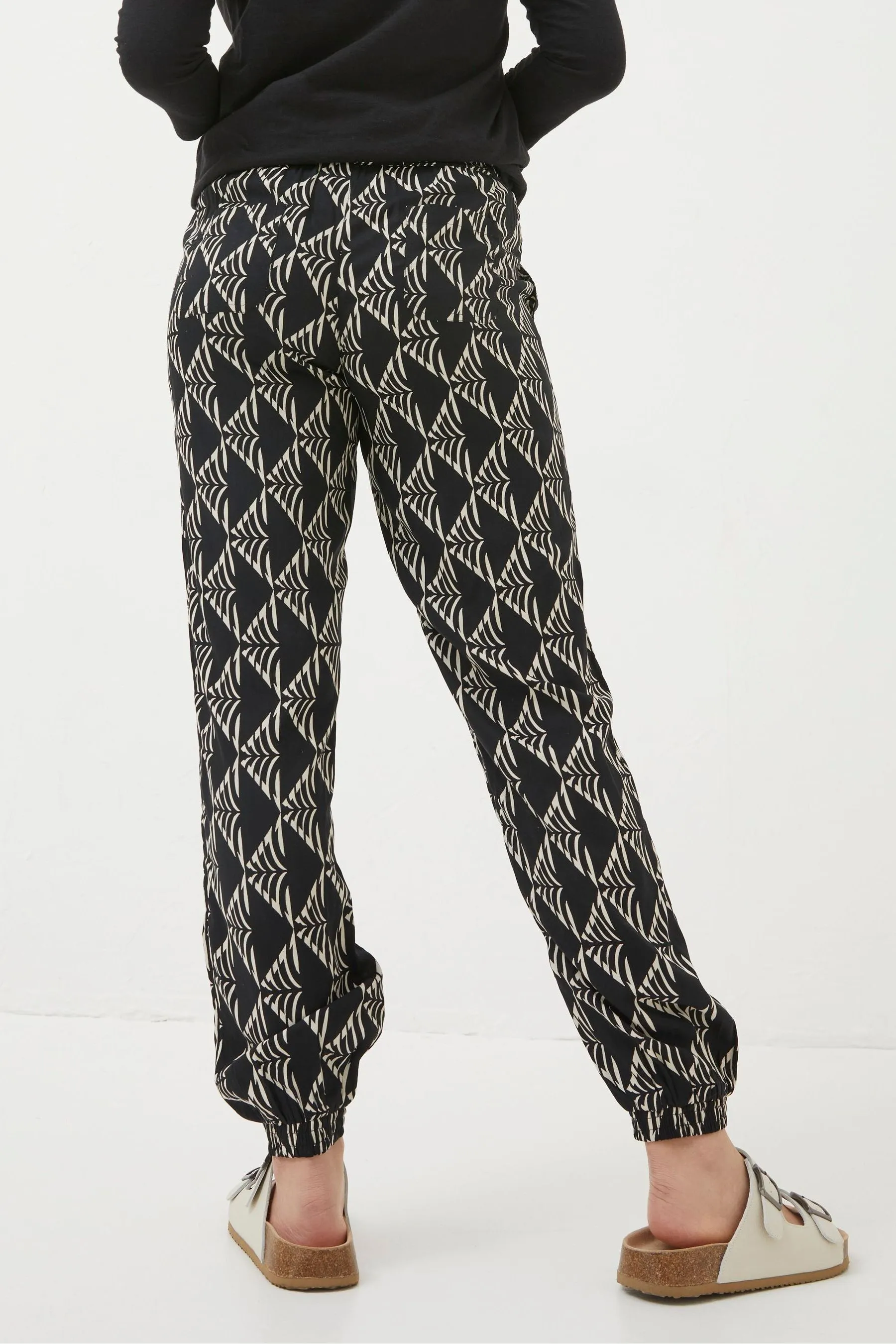 FatFace - Lyme - Pantaloni Mono geometrico