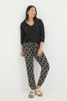 FatFace - Lyme - Pantaloni Mono geometrico