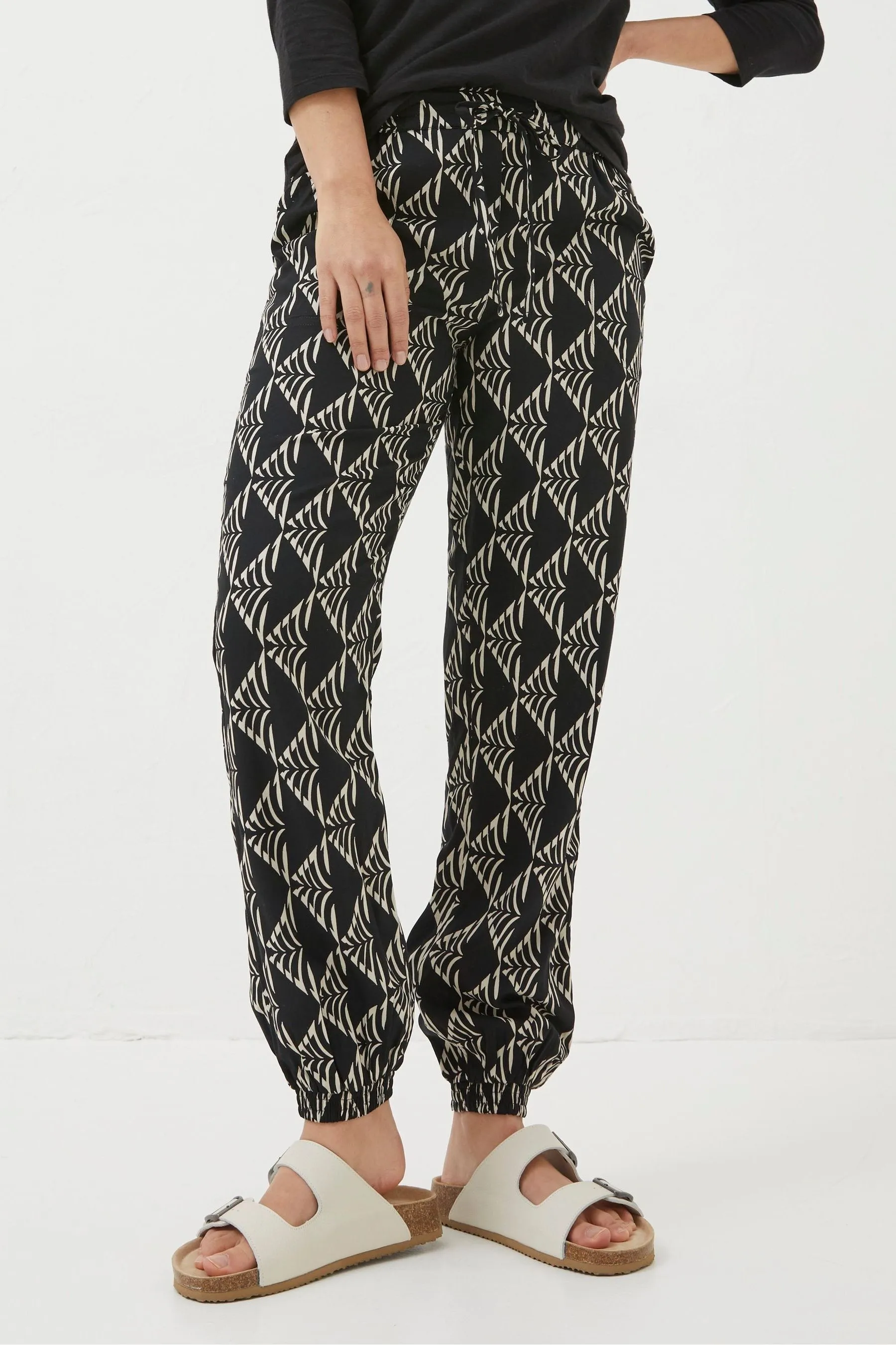 FatFace - Lyme - Pantaloni Mono geometrico