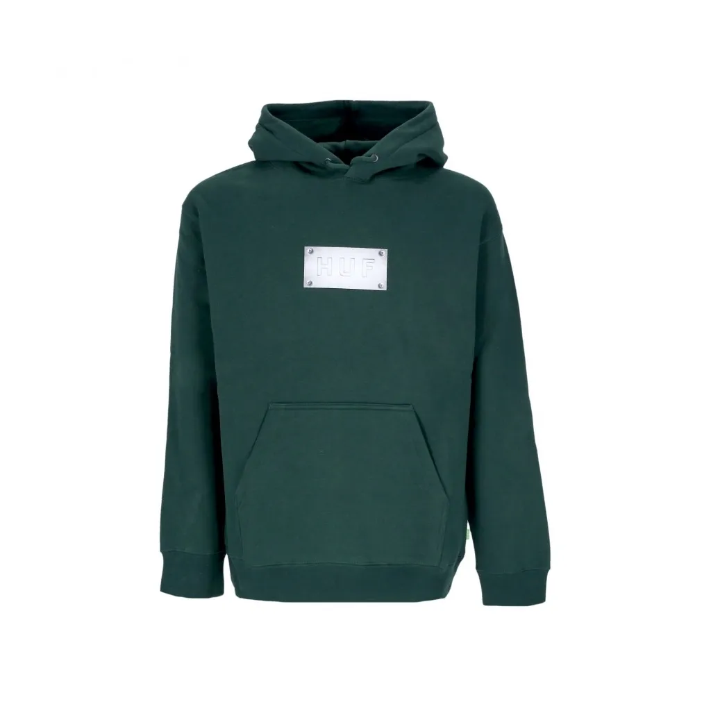 felpa cappuccio uomo hardware hoodie FOREST GREEN