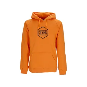 felpa cappuccio uomo logo hoodie ORANGE