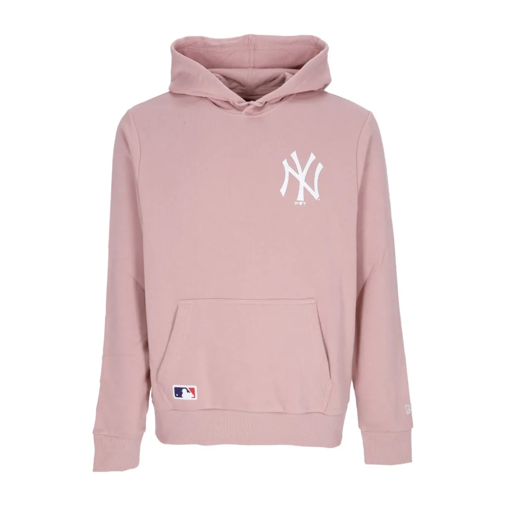 felpa cappuccio uomo mlb league essentials bp hoodie neyyan ROSE/WHITE