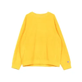 FELPA GIROCOLLO CREWNECK SWEATSHIRT YELLOW