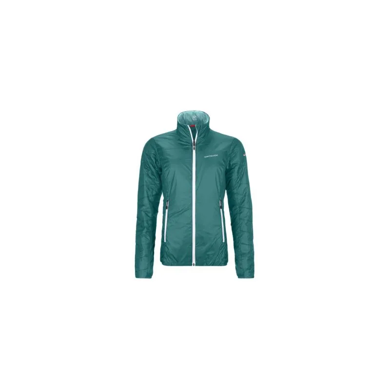 Giacca Ortovox Swisswool Piz Bial (verde Pacifico) donna