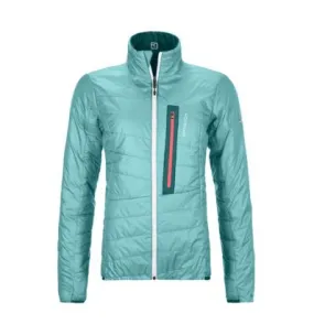 Giacca Ortovox Swisswool Piz Bial (verde Pacifico) donna