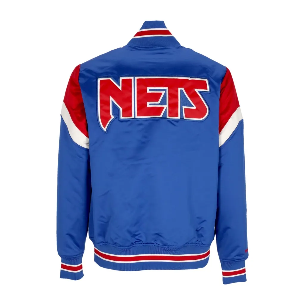 giubbotto bomber uomo nba heavyweight satin jacket nejnet ORIGINAL TEAM COLORS