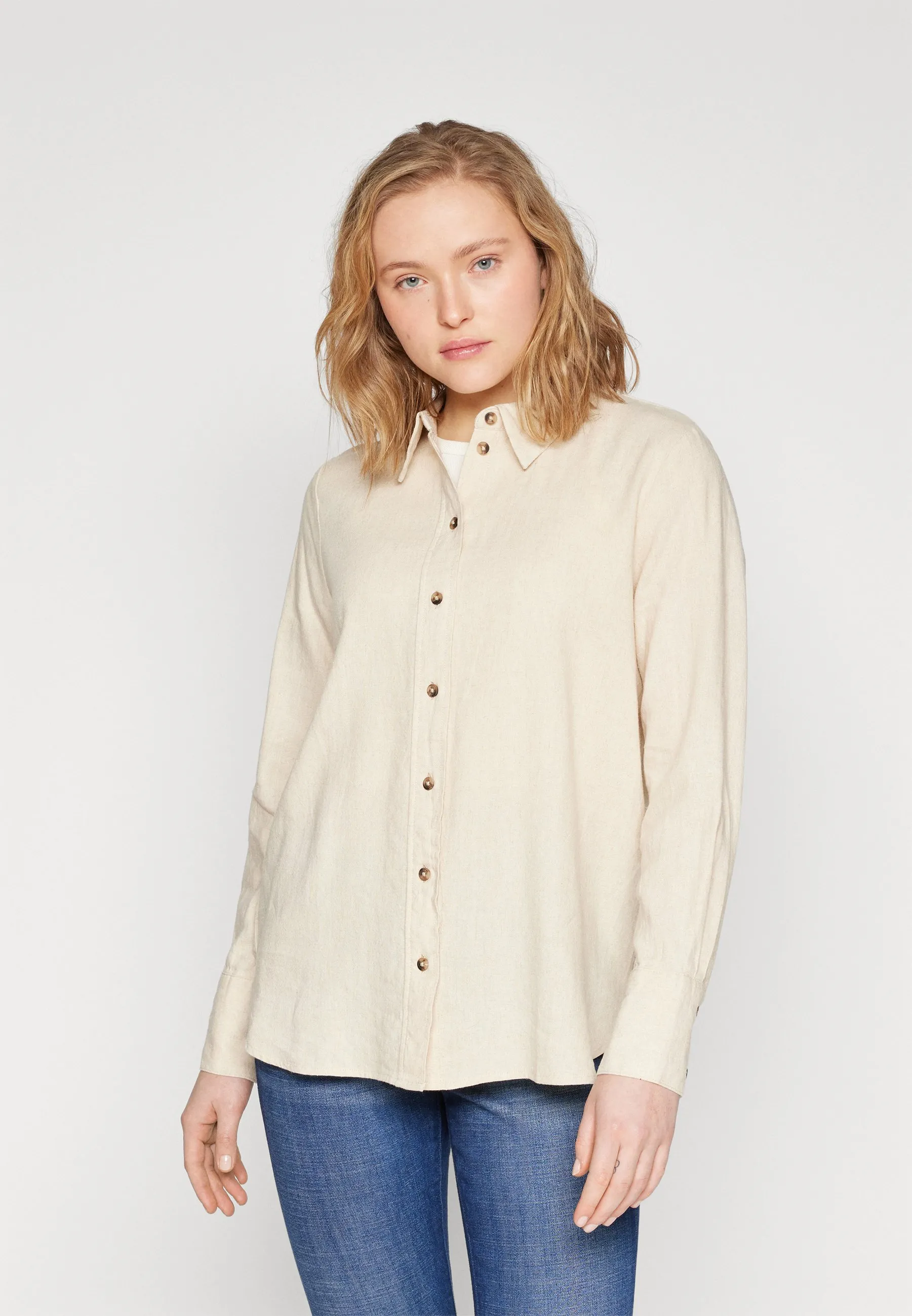 JDYSAY  LINEN LOOSE SHIRT NOOS - Camicia