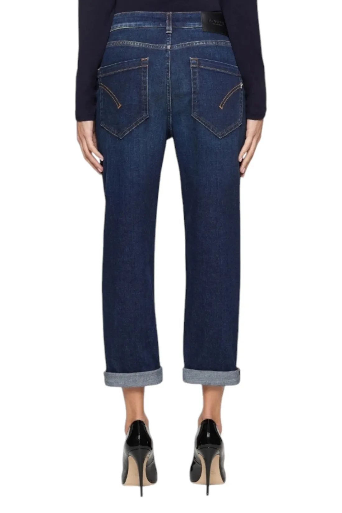 jeans donna koons denim scuro