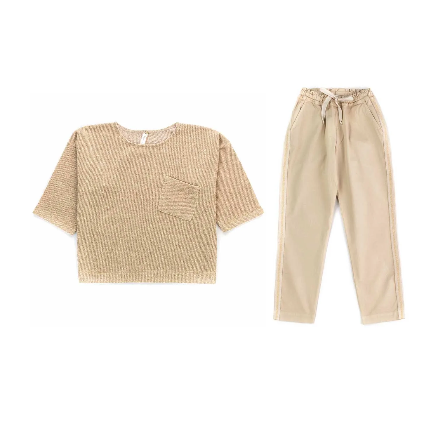 Maglia Oro Bimba Bambina