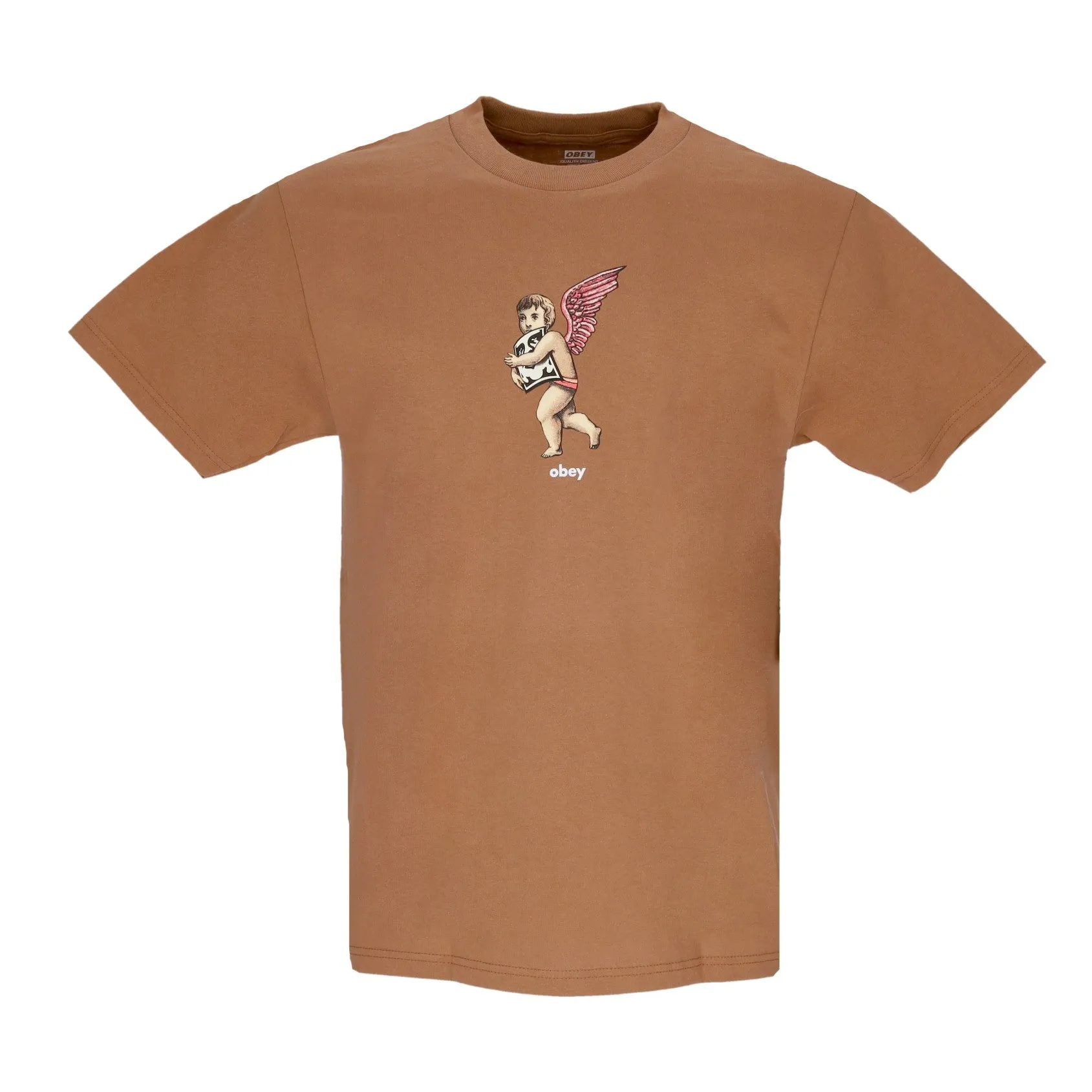 Maglietta Uomo Angel Wings Classic Tee Brown Sugar