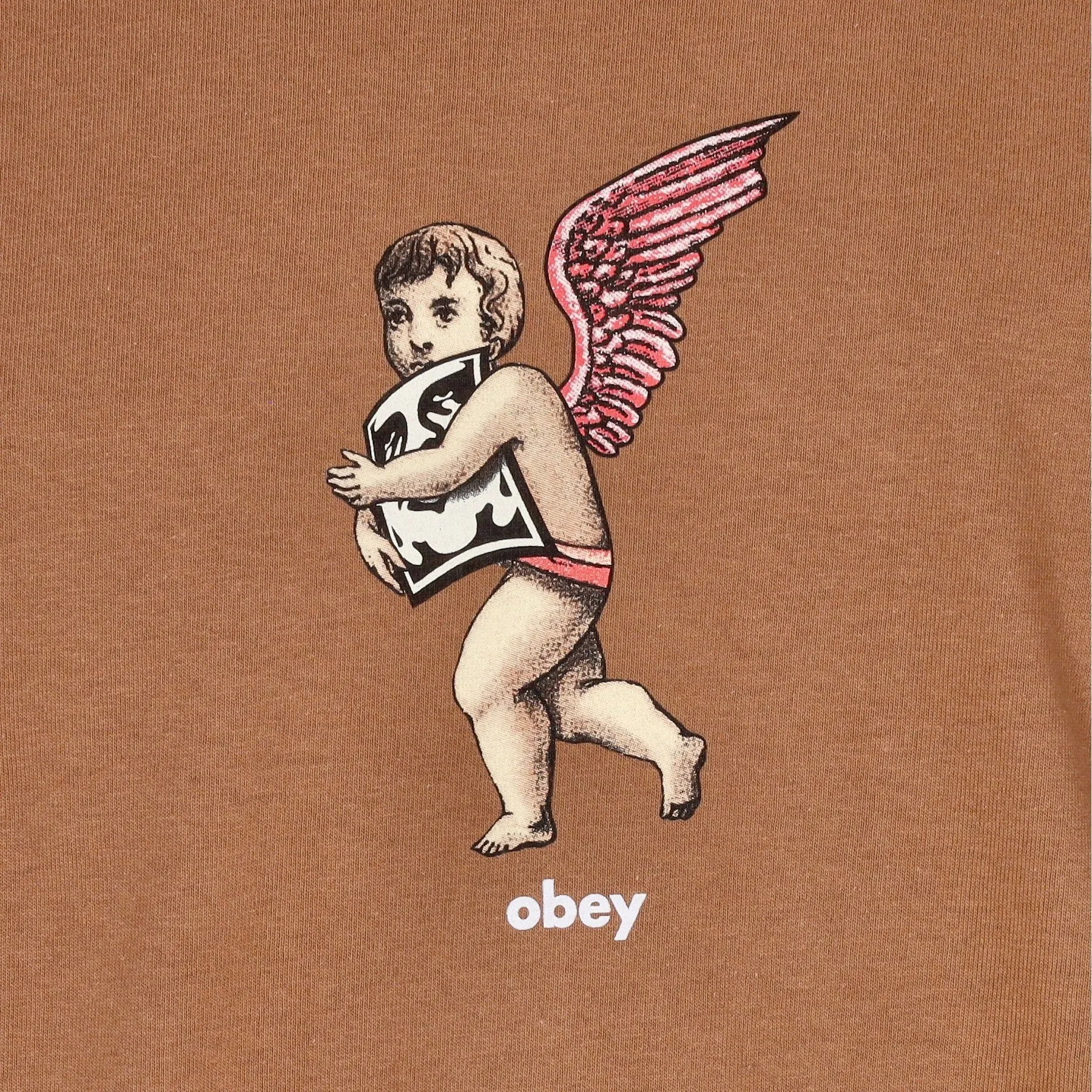 Maglietta Uomo Angel Wings Classic Tee Brown Sugar