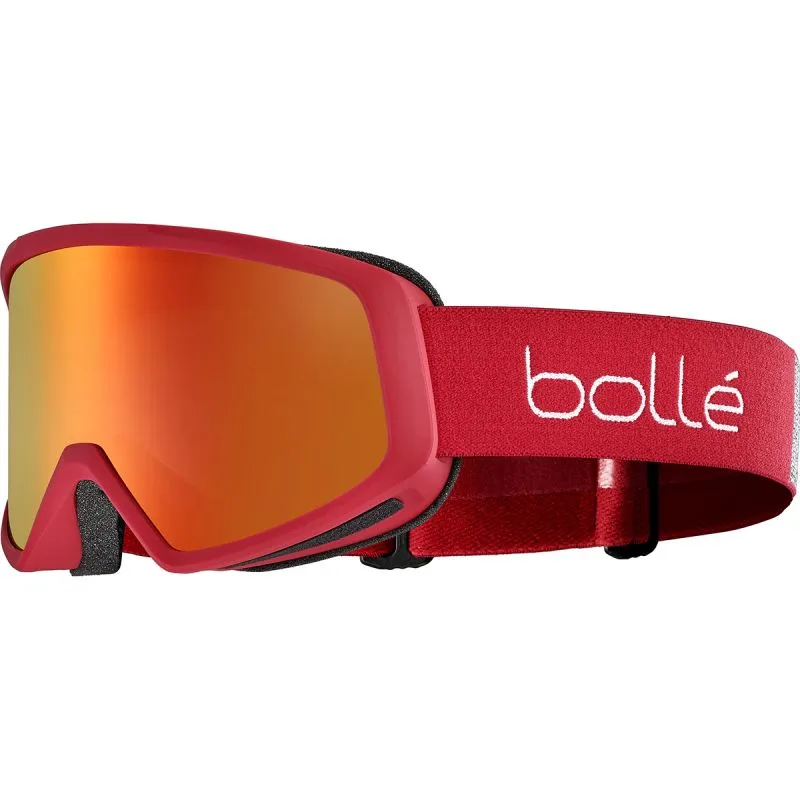 Maschera da sci Bollé BEDROCK PLUS (Carmine Red - Sunrise) Cat. 2