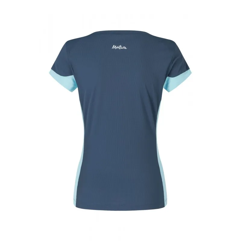 Montura DELTA T-SHIRT WOMAN BLU CENERE/ICE BLUE TG L