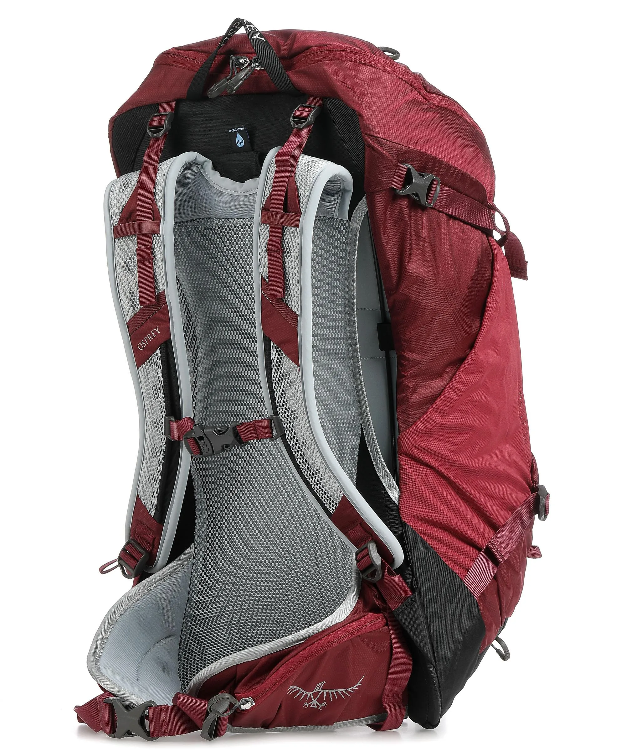  Osprey Hikelite 32 S/L Zaino montagna nylon rosso scuro  