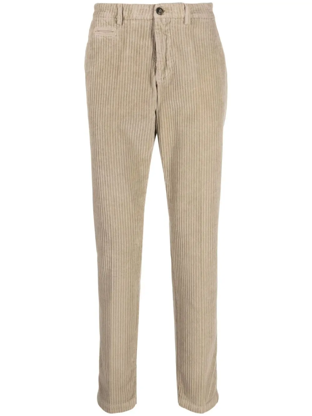 pantalone a coste beige