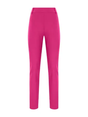 Pantalone a sigaretta in  Compact - Fuchsia Purple