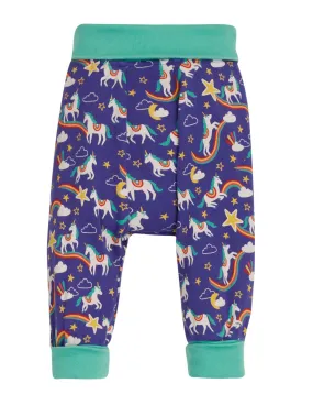 PANTALONE AMPIO BABY IN COTONE BIIOLOGICO "UNICORNI"