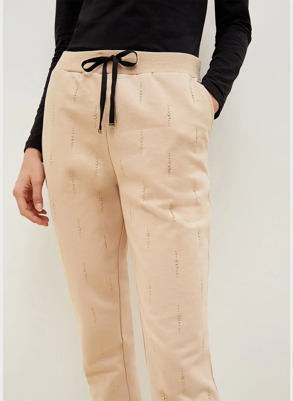 pantalone studs borchiette