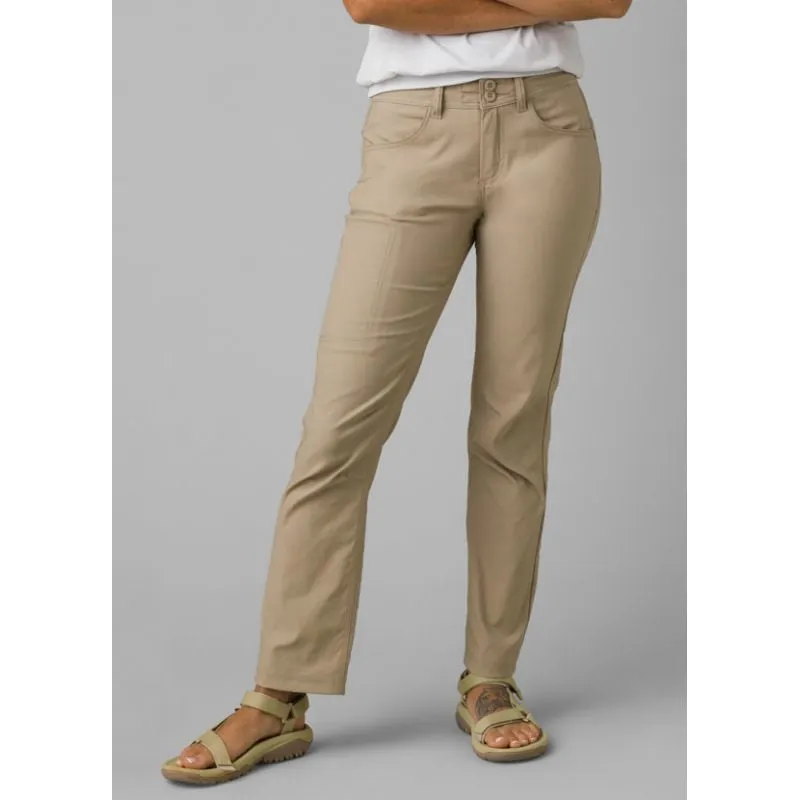 Pantaloni Prana Halle Straight Pant II (Sandbar) donna