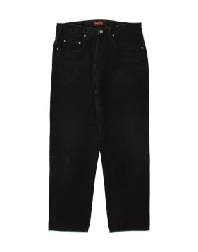 PEPE JEANS Mens London Straight Jeans  W33 L30 Black Cotton