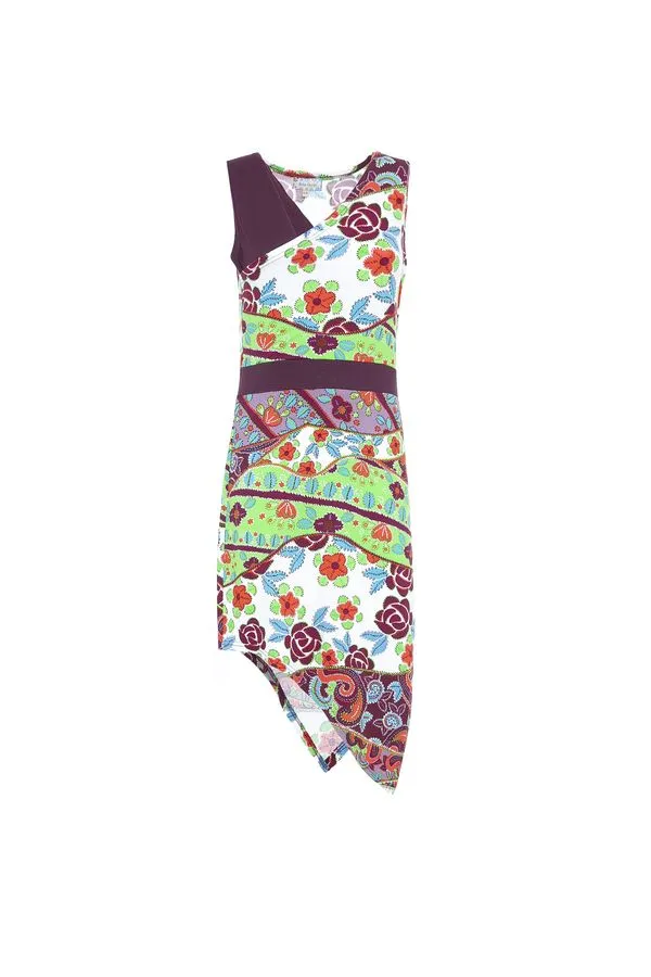 S22D71 - Vestito asimmetrico Daisy Baba Design