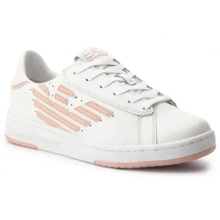 Scarpe Uomo EA7 Emporio Armani X8X043 D884 Bianco Rosa