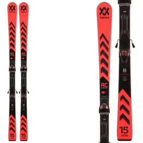 Sci Volkl Racetiger RC con attacchi Vmotion 12