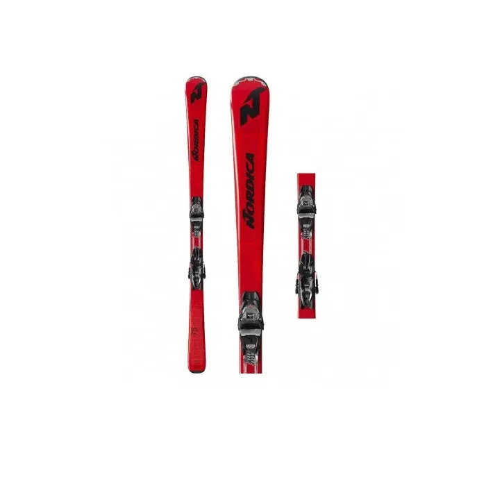 Spitfire 75 New 2023 Sci Pista Black Red + Attacco TP2 Compact 10 FDT