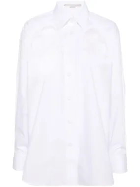 stella mccartney Camicia trama sangallo