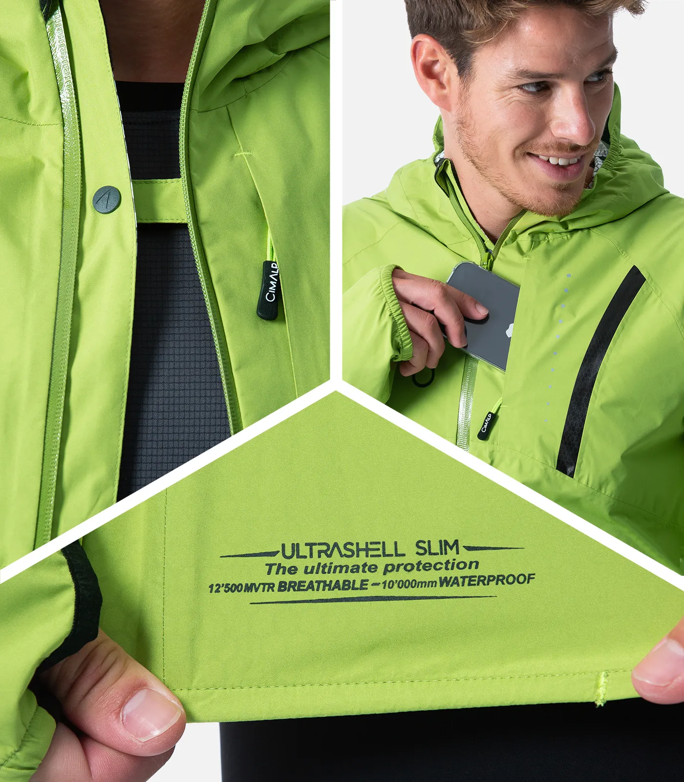 STORM- Uomo Giacca Ultrashell® Slim da Trail Running