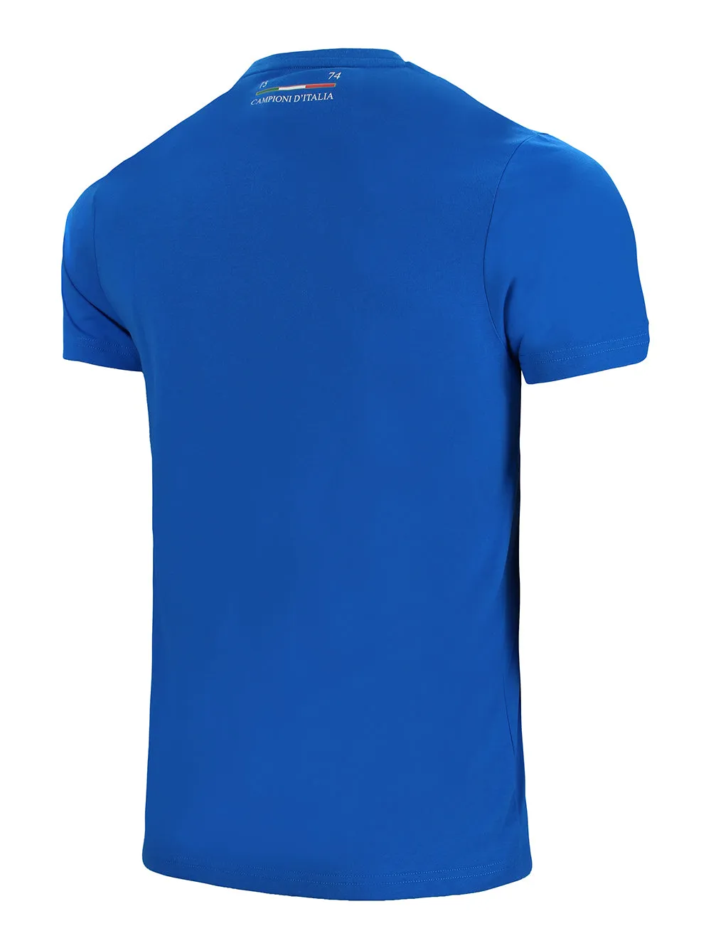 T-shirt Uomo Blu con logo Lazio