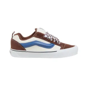 vans men's sneakers shoe Knu Skool VN0009QCDMV brown-beige-blue